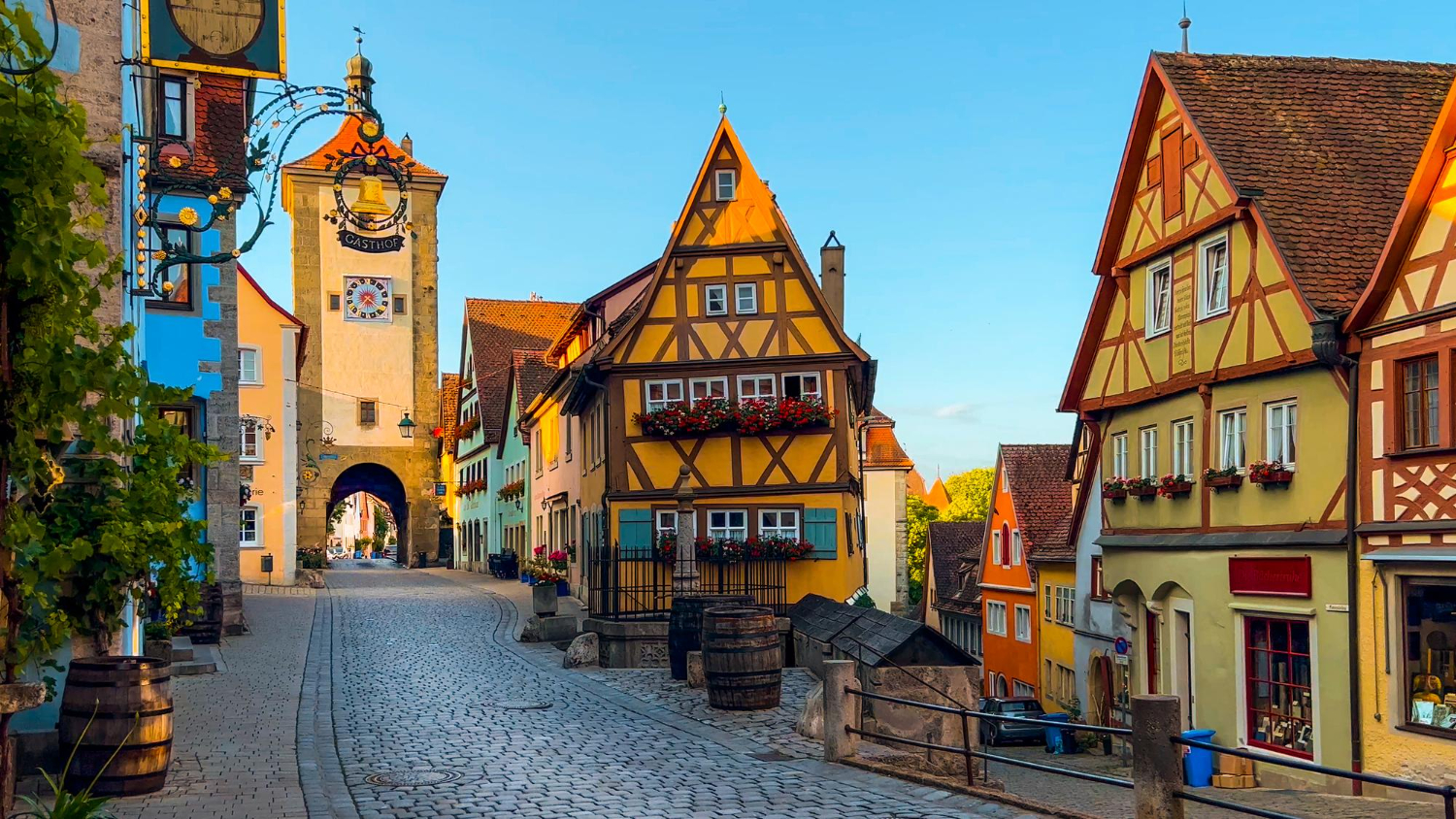 Rothenburg ob der Tauber – średniowieczne Niemcy jak z pocztówki